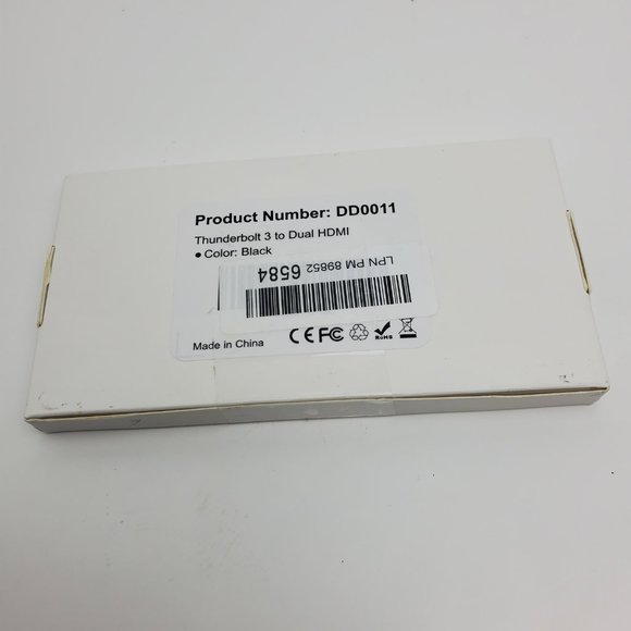 DockTeck THUNDERBOLT 3 to Dual HDMI - Picture 2 of 3